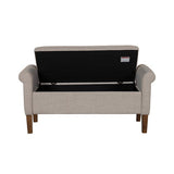Upholstered Storage Bench B035P265917
