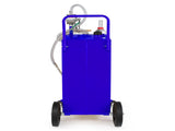 30 Gallon Caddy Tank Storage Drum Diesel Fuel Transfer with Universal Wheel Blue JGC30 Pantone 2748C 81799424