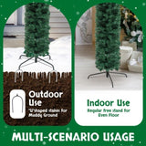 240*40*260cm 1650 Branches PVC Christmas Arch Holiday Arch Decoration Green 64254246