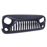 ZUN ABS Plastic Car Front Bumper Grille for 2007-2018 Jeep Wrangler JK ABS Plastic Coating with Rivet 03112395