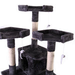 ZUN 67'' Multi-Level Cat Tree Tower, Kitten Condo House with Scratching Posts, Kitty Play Activity W2181P152200