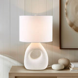 ZUN Ceramic Table Lamp White See below B035P264541