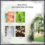 Metal Garden Arch 45682393