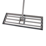 Garden backyard farmland golf course compost sand leveling with 79.5 long handle heavy duty tool 19956114