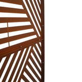 Outdoor & Indoor Privacy Metal Privacy 76" H48" W, Freestanding Decorative Privacy W465P193166