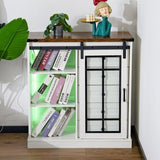 Storage Cabinet, Home Kitchen Sideboard, Living Room Storage Cabinet Against the Wall, Modern W2896P215177