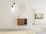 20'' Floating Wall-Mounted Bathroom Vanity with White Resin Sink & Soft-Close Cabinet Door W999P143199