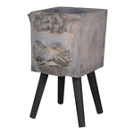 ZUN 11" x 13" x 22" Greek God Statue Planter with Legs W2078P152776