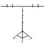 ZUN T-Shape Backdrop Stand with 150cm Crossbar & Clamps & Carry Bag 58020859