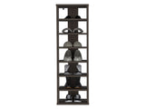 Shoe Rack, Gray Walnut, 7 Shelves B097P369416
