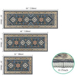 ZUN Kitchen Rug Sets 3 Piece with Runner Non Slip Kitchen Rugs and Mats Washable Kitchen Mats for Floor 63431658