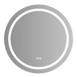 ZUN 24 Inch LED Round Bathroom Mirror W134070944