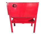 60 Gallon Bench Top Air Sandblasting Cabinet Sandblaster Blast Large Cabinet Red 75207636