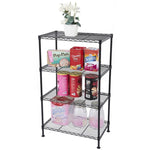 ZUN 4-Tier Industrial Welded Wire Shelving 42341060