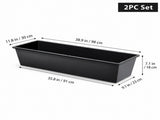 2-piece dual-purpose plastic livestock feed trough Suitable for daily feeding of horses, goats, 93951136