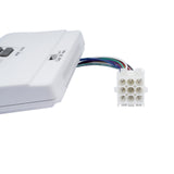 Wall Mount Thermostat for Cooling Heating Battery Powered HVAC System Push Button App Controlled 32115687