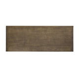 U-Style Storage Cabinet Sideboard Wooden Cabinet with 2 Metal handles and 2 Doors for Hallway, N711P241278D