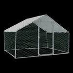 ZUN XPT033 Outdoor chicken coop metal big space 10*6*6FT W1711P155356