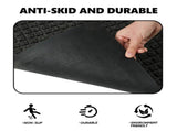1PC Polypropylene Small Grid Composite Rubber Mat, Gray, 60x90x0.7cm, Kitchen & Home Anti-Fatigue 82871442