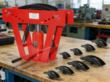 16 Ton Manual Hydraulic Pipe Bender, Tube Bending Machine with 8 Dies & 90&deg180&deg 57756484
