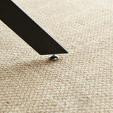 42.1"BLACK AND WOOD COLOR Table Mid-century Dining Table for 4-6 people With Round Mdf Table Top, W234P185625