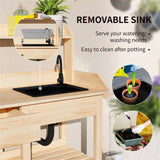 Garden Work BenchOpen Shelf Storage 99893862