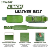 XL Size Weight Lifting Belt, Leather Weight Lifting Belt with 4 inch Padded Lumbar Support Belt for 01155059