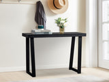 35.8 Inch Solid Wood Console Table for Entryway, Sofa Table Narrow Entryway Table for Hallway, 92527578