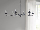 6-Light Metal Chandelier B03597662