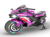 12V Kids Ride On Motorcycle, battery-powered kids' electric motorcycle with LED Nimbus toy, MP3, 88431139