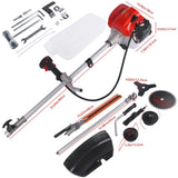 52CC 3 in 1 2-Stroke Grass String Trimmer Brush Cutter Gas Trimmer Weed Eater 51408508