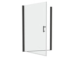 1 3/8" adjustment,universal pivot shower door, open outside, with 1/4" tempered glass finish 3672 W2122131055