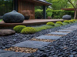 Garden Outdoor Landscape Stone, Yard, Walkway Stone, Plant Bonsai Stone, Vase, Artwork Stone 1-3 40905477