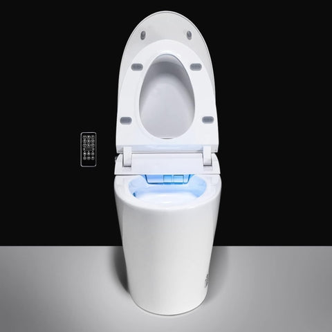 ZUN Smart Toilet, Auto Flush, Heated Integrated Advance Bidet and Soft Closing Seat, Massage Washing, W1667138485