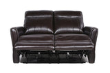 Sophisticated Motion Loveseat - Top-Grain Leather, Power Leg Rest, Power Articulating Headrest B081109571