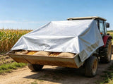 20x30FT Heavy Duty Waterproof Tarp 10 Mil, Plastic Poly Tarpaulin Cover, UV Tear & Temperature 69407908