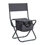ZUN 4-piece Folding Outdoor Chair with Storage Bag, Portable Chair for indoor, Outdoor Camping, Picnics W2181P177187