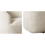 Upholstered 360 Degree Swivel Chair B035P262680