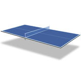 8ft Blue Mid-Size Ping Pong Conversion Top Foldable & Portable Table Tennis Table Top for Indoor 62243630