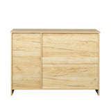 Modern Wood Buffet Sideboard with 2 doors&1 Storage and 2drawers -Entryway Serving Storage Cabinet W33137242