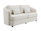 Mariko Beige Linen Sofa w/2 Pillows B2758P511589