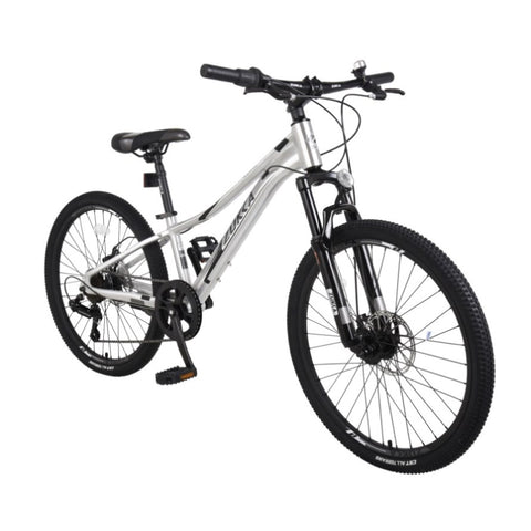 ZUN Mountain Bike for Girls and Boys Mountain 24 inch shimano 7-Speed bike W1019110961