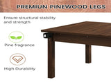 63" x 40" Board Game Table with Removable Table Top for 46 Players, Gaming and Dining Table with 91839118
