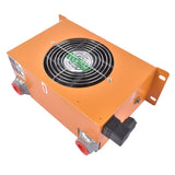 Hydraulic Oil Cooler AH0608T-CA Air-cooled Radiator for AGT Q12 H12 QH12 DC 12V 05856814
