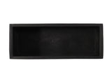 OUTDOOR LARGE SQUARE MGO PLANTER 35''L 70626.00BLK