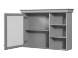 30'' x 28'' Bathroom Medicine Cabinet with Mirror, Wall Mounted Mirror Cabinet with Storage N710P209425E