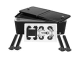 80Qt Black Box Black Square Foot Tube With Drain Pipe Freezer Incubator 79707667