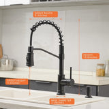 Touchless Kitchen Faucet,Hands Free Automatic Smart Kitchen Faucet W1932P149025