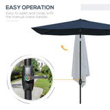 ZUN Outdoor beach umbrella/Sun Umbrella （Prohibited by WalMart） 26526135