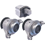 3Pcs Engine Motor Mounts Fits for Mercedes-Benz W204 W212 C300 350 RWD Base 2.5L 3.0L 3.5L 2008-2017 34250171
